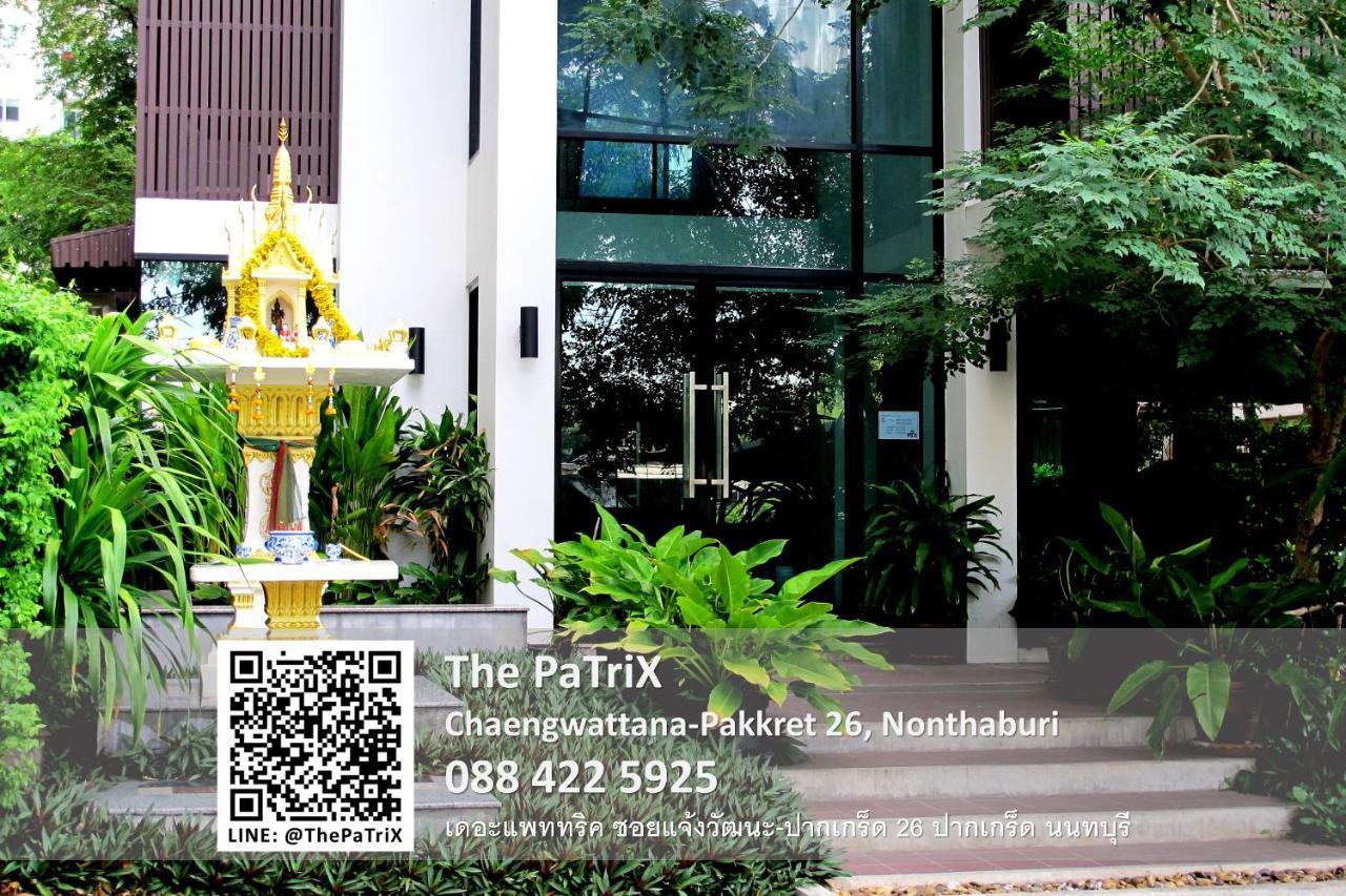 Aparthotel The Patrix Chaengwattana Nonthaburi Esterno foto